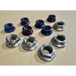 台灣製造 CNC 傳動螺母 白鐵 彩鈦 前組 後組 碗公 普利盤 M12 M14 DRG 勁戰 BWS 雷霆 Smax
