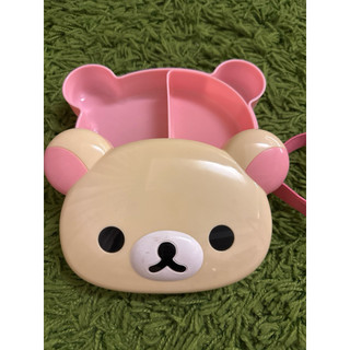🌟全新商品專區🌟正版 拉拉熊 Rilakkuma 牛奶妹 大頭造型便當盒 水果盒 點心盒 小女孩 禮物