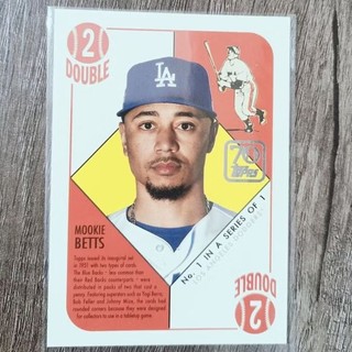 2021 Topps 70 Years of Topps Baseball 洛杉磯道奇隊 Mookie Betts 特卡