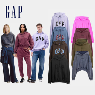 Gap 男女裝 Logo 印花/刺繡 帽T 多款規格任選 (841725&781237)