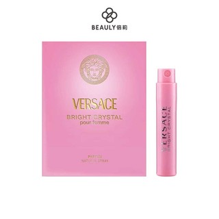 【買五送一】VERSACE 凡賽斯 香戀水晶香精針管小香1ml《BEAULY倍莉》試用包 試香小樣 香水樣品