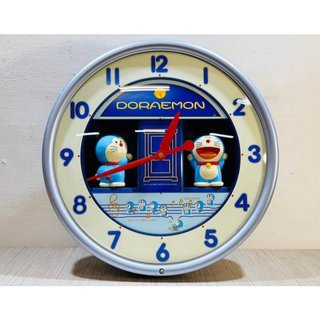 日本帶回 SEIKO CQ314A 哆啦A夢 DORAEMON 小叮噹 整點報時 音樂掛鐘 時鐘