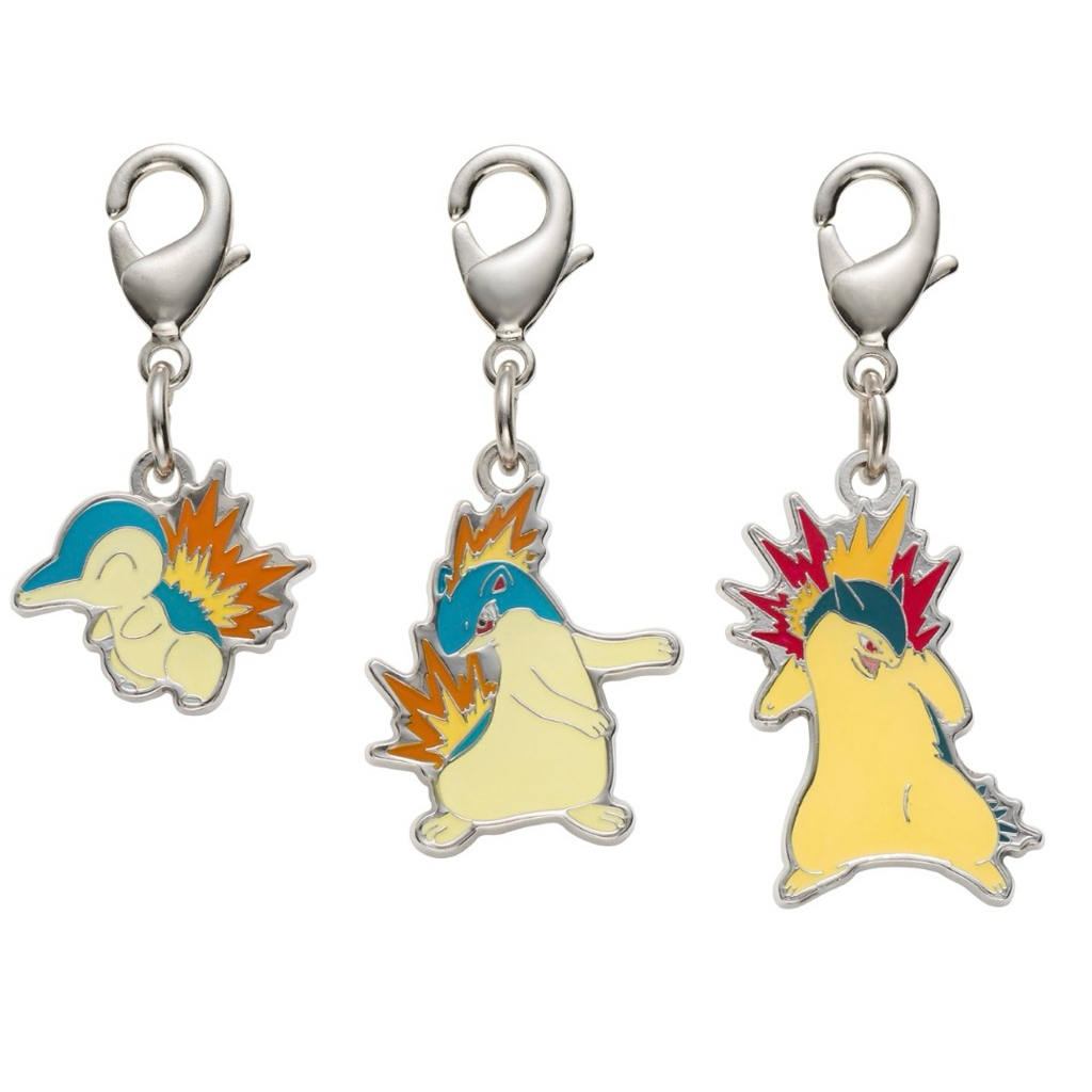 全新現貨 日本寶可夢中心 PokémonCenter 火球鼠 火岩鼠 火爆獸 金屬吊飾