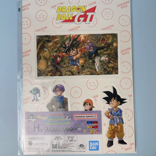 七龍珠GT Dragon Ball GT 一番賞系列的「SNAP COLLECTION」貼紙包