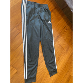 adidas二手大童內刷毛長褲XL