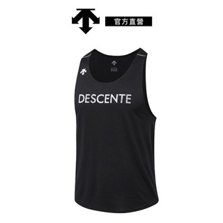 【DESCENTE 迪桑特】男士 經典款無袖跑步背心 現貨
