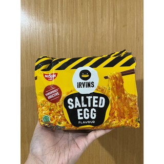 6/27抵台✈️鹹蛋黃泡麵原味Salted Egg！新加坡IRVINS&NISSIN一袋5包