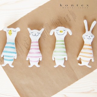 日本製 Kontex手搖鈴玩偶 寶寶的第一個玩具【GleeKids樂寶】
