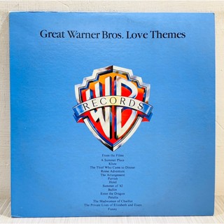 1980年 日版2片裝12吋LP 黑膠唱片 Great Warner Bros. Love Themes