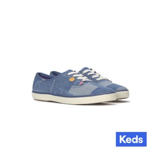 Keds CHAMPION 經典接拼單寧休閒鞋 WF69024