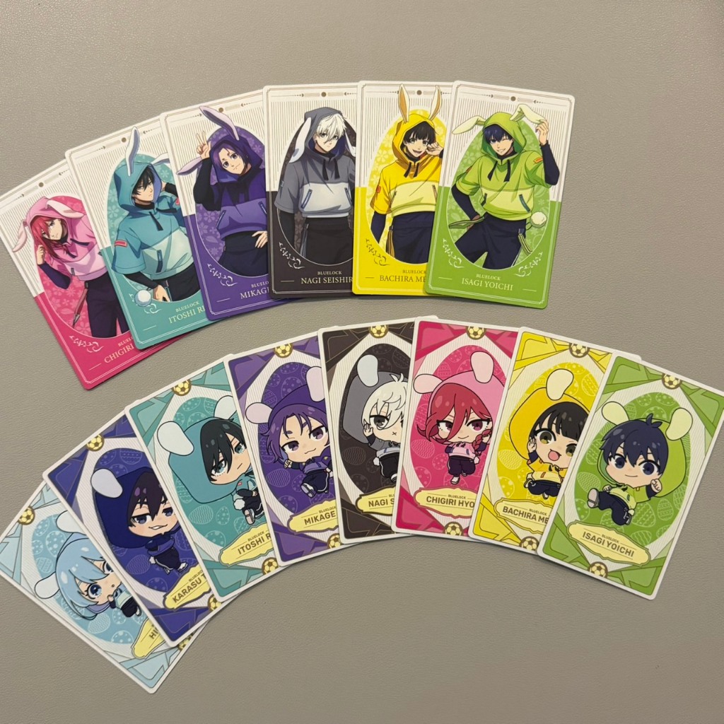 (12/11補貨) 藍色監獄 日版 特典卡 2025 NAMCO 活動限定款 Casual Bunny 系列