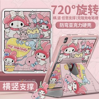 卡通平板套 適用 iPad Air6 11吋 Air4 Air5平板殼 789代 10.2吋 11代A16全包防摔平板殼