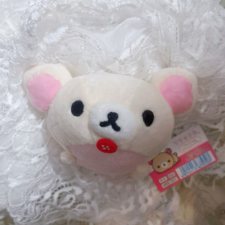 可愛 拉拉熊 吊飾 Rilakkuma 白色拉拉趴娃 軟軟吊飾 卡通周邊 娃娃機商品 全新現貨