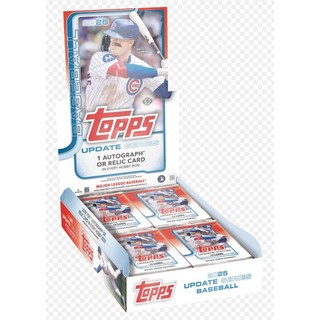 2025 Topps Baseball Update Series Hobby Box 棒球卡盒