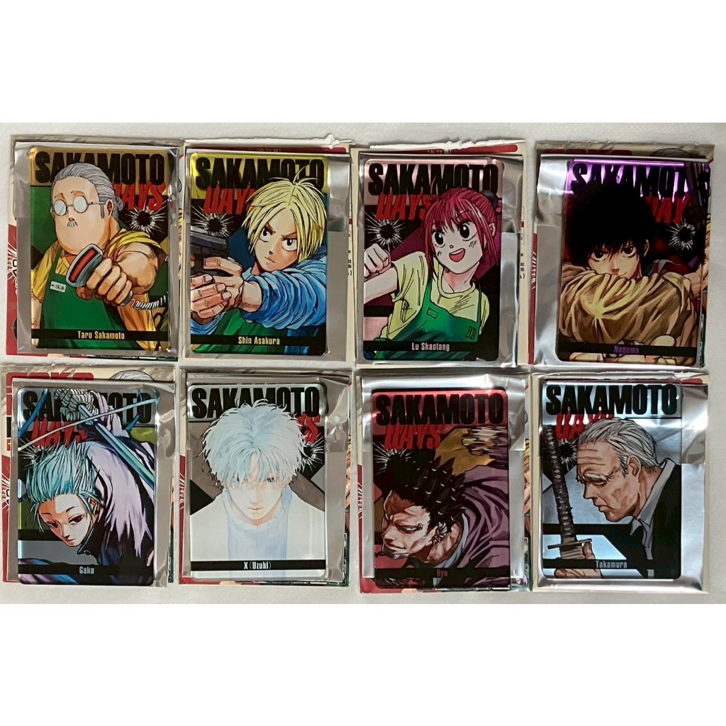🔥現貨🔥sakamoto days 坂本日常 JUMPSHOP 壓克力 數據卡 新 陸少糖 南雲 樂 有月 豹 煌