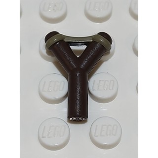 【樂高大叔】LEGO#樂高#道具#用具#工具#彈弓#深棕色# 19900pb03