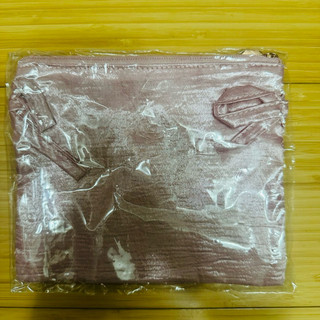 [韓國製 全新］DEARDAHLIA WRINKLE RIBBON POUCH 化妝包 手拿包