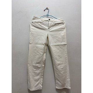 Calvin Klein Jeans白色牛仔褲（二手）