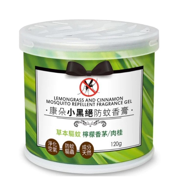 [韓國肯妮]【康朵】小黑絕防蚊香膏(檸檬香茅肉桂)120g 草本驅蚊 小黑蚊剋星 植物驅蟲精油