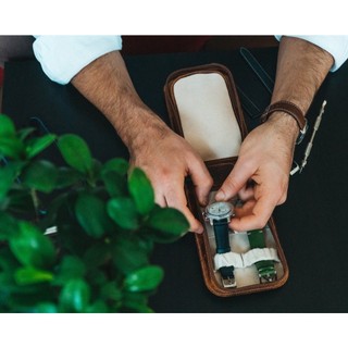 ColaReb酷拉雷 義大利手工皮革錶盒 Watch Holder 2支裝