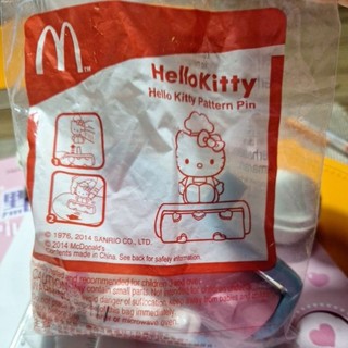 2014年麥當勞玩具hellokitty烘焙玩具hellokitty pattern pin