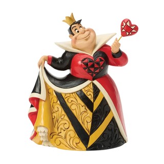 Enesco精品雕塑 Disney 迪士尼 愛麗絲夢遊仙境 紅心皇后愛心居家擺飾 EN48478