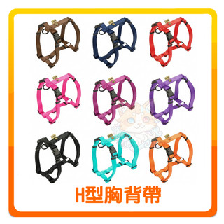 BORNIER經典款H型胸背帶 胸背衣 9種顏色 XS號-L號