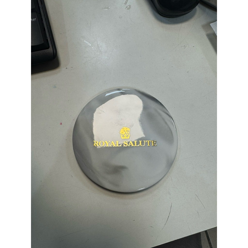 皇家禮炮 Royal Salute 陶瓷上釉杯墊  防滑 陶瓷 杯墊  絕版品