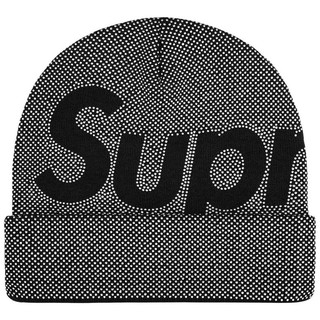 【JPPSC】2025AW SUPREME STUDDED KNOCKOUT BIG LOGO BEANIE 帽子 毛帽