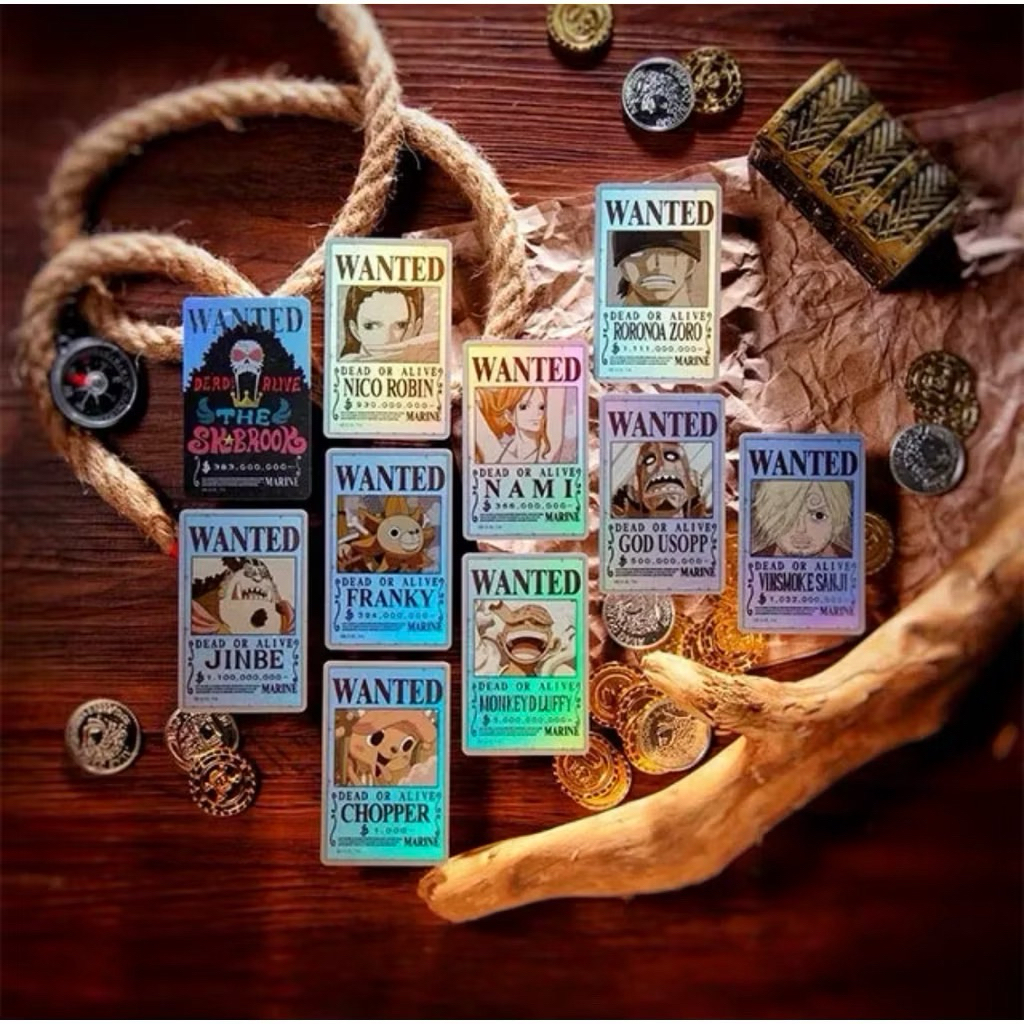 全新-航海王懸賞圖 Supercard 悠遊卡-銀卡-尼可（魯夫）、娜美、羅賓，吉貝爾