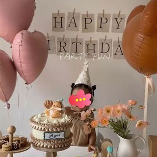 ☆隔日到貨☆ INS森系簡約字母 仿木卡片 生日背景牆 氛圍裝飾 卡片 拍照佈置 生日派對佈置 佈置道具 週年紀念日