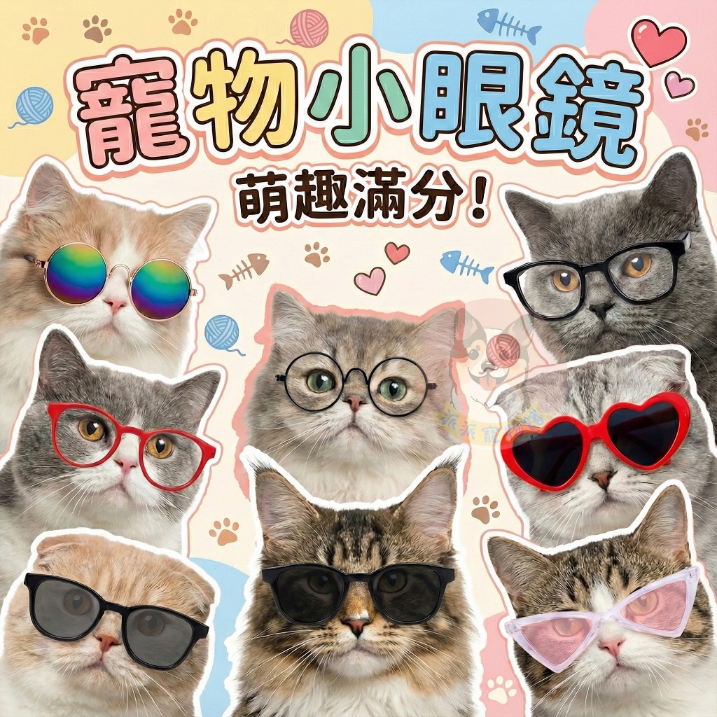 👓寵物小眼鏡👓 寵物眼鏡 寵物鏡框 貓咪眼鏡 貓眼鏡 小狗眼鏡 寵物墨鏡 貓咪墨鏡 貓墨鏡 貓咪鏡框寵物配件 寵物服飾