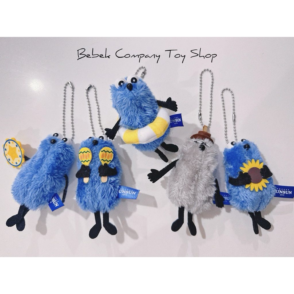 現貨 日本正版🇯🇵塑膠眼 吊飾 パペットスンスン PUPPET SUNSUN 帕比順順 玩偶 娃娃 布偶 景品 鑰匙圈