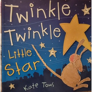英文絕版繪本《Twinkle, Twinkle, Little Star》by Kate Toms 壓韻繪本