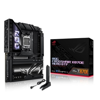 ASUS華碩 ROG CROSSHAIR X870E HERO BTF【ATX/AM5腳位】背插主機板