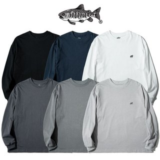 JKS AGILITY RS8-LG2 LOGO HEAVY L/S TEE 鮭魚丸 重磅刺繡 長T (六色) 化學原宿