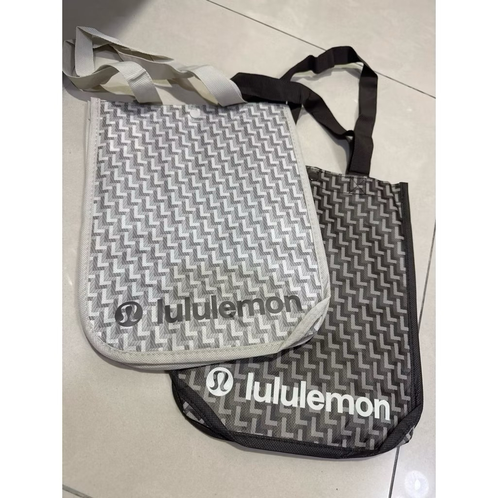 全新 限量現貨 Lululemon 聖誕節 新年 Holiday限定 老花 購物袋