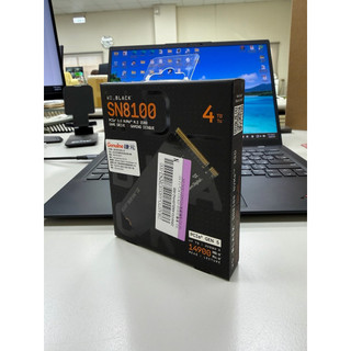 WD 威騰黑標 SN8100 4TB M.2 PCIe 5.0 NVMe SSD固態硬碟