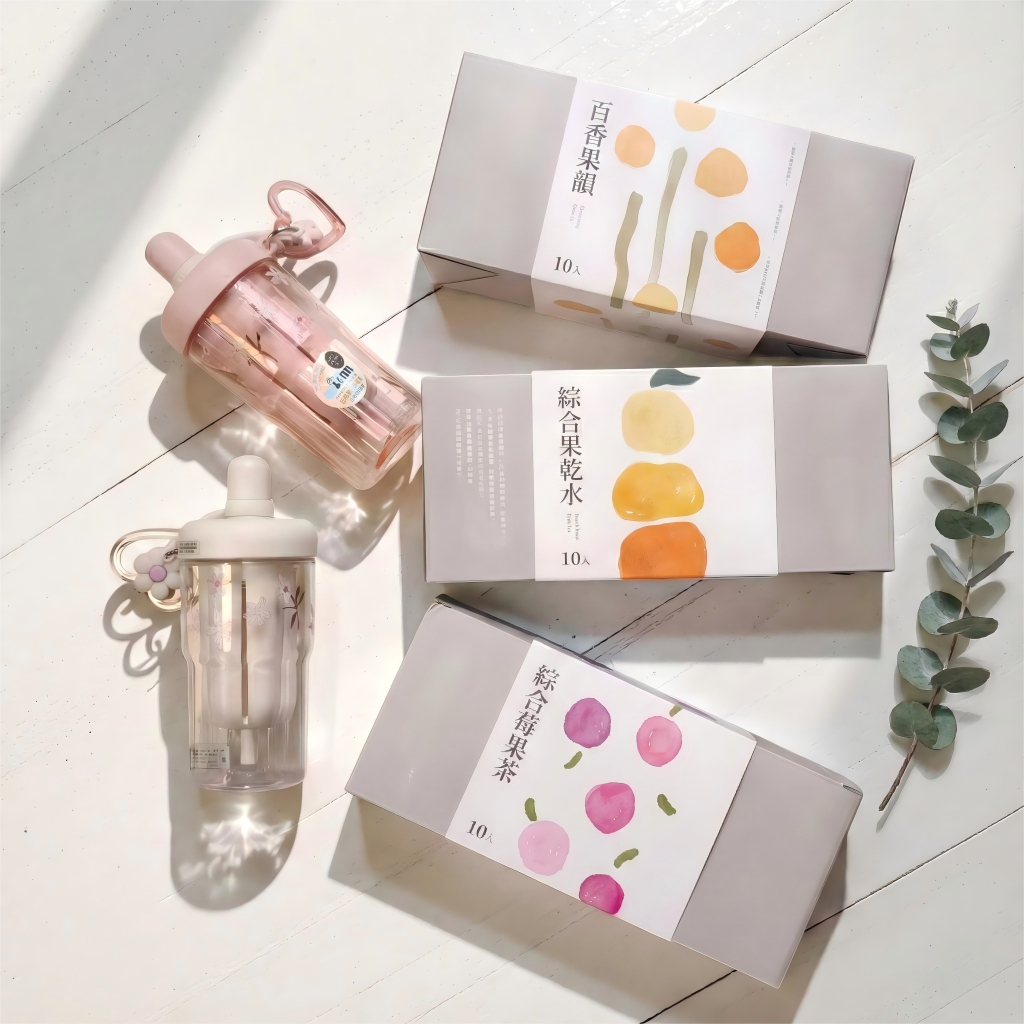 【Fruitea 凍乾鮮果茶】果乾水多選｜每包加量50%｜天然維他命C・冷熱雙泡｜無糖無咖啡因 ｜獨立包裝