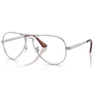 【RayBan】RB3925V 2501#58mm#AVAIATOR MAX飛行員款光學眼鏡(銀)#金橘眼鏡