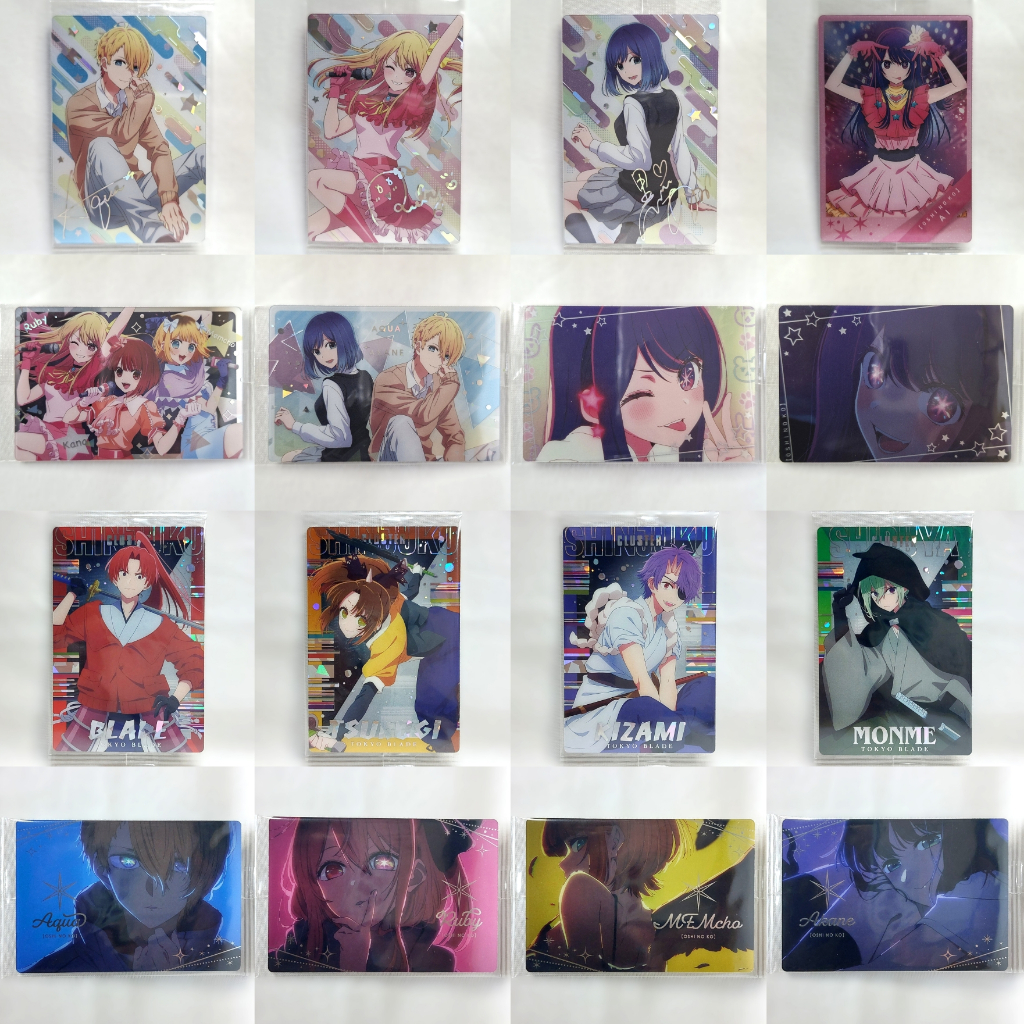 我推的孩子 卡片 確認款 單售 餅卡 P1 P2 星野愛 露比 阿奎亞 有馬佳奈 黑川茜 MEM CHO