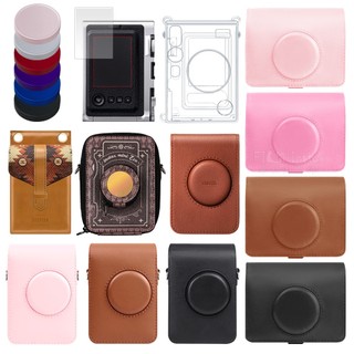 mini Evo 皮套 Fujifilm instax 專用 拍立得 水晶殼 鏡頭蓋 記憶卡 螢幕貼 菲林因斯特