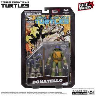 全新現貨 麥法蘭 忍者龜 多納太羅 IDW漫畫版 Donatello 5吋可動 Page Punchers