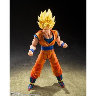萬代 S.H.F SHF 七龍珠Z 超級賽亞人 孫悟空 決戰的開幕 可動 完成品 豬帽子模型玩具