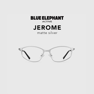 【BLUE ELEPHANT】JEROME matte silver ACTIVE運動款式 抗藍光眼鏡 附盒 官方旗艦店