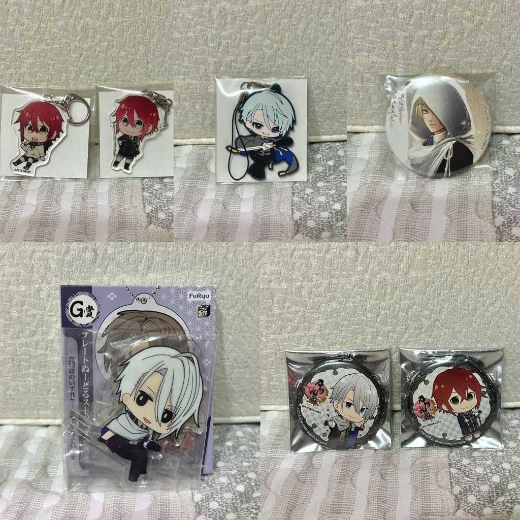 刀劍亂舞 山姥切國廣 山姥切長義 信濃藤四郎 吊飾 立牌 徽章