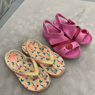 合售 crocs reef 女童鞋 涼鞋 夾腳拖鞋