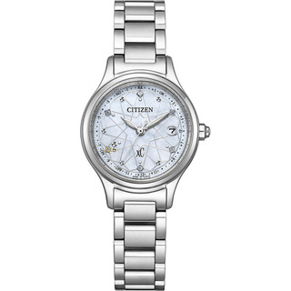 CITIZEN星辰錶 XC 光動能鈦金屬電波女錶 藍寶石水晶 27mm ES9490-87D 台灣原廠公司貨保固3年
