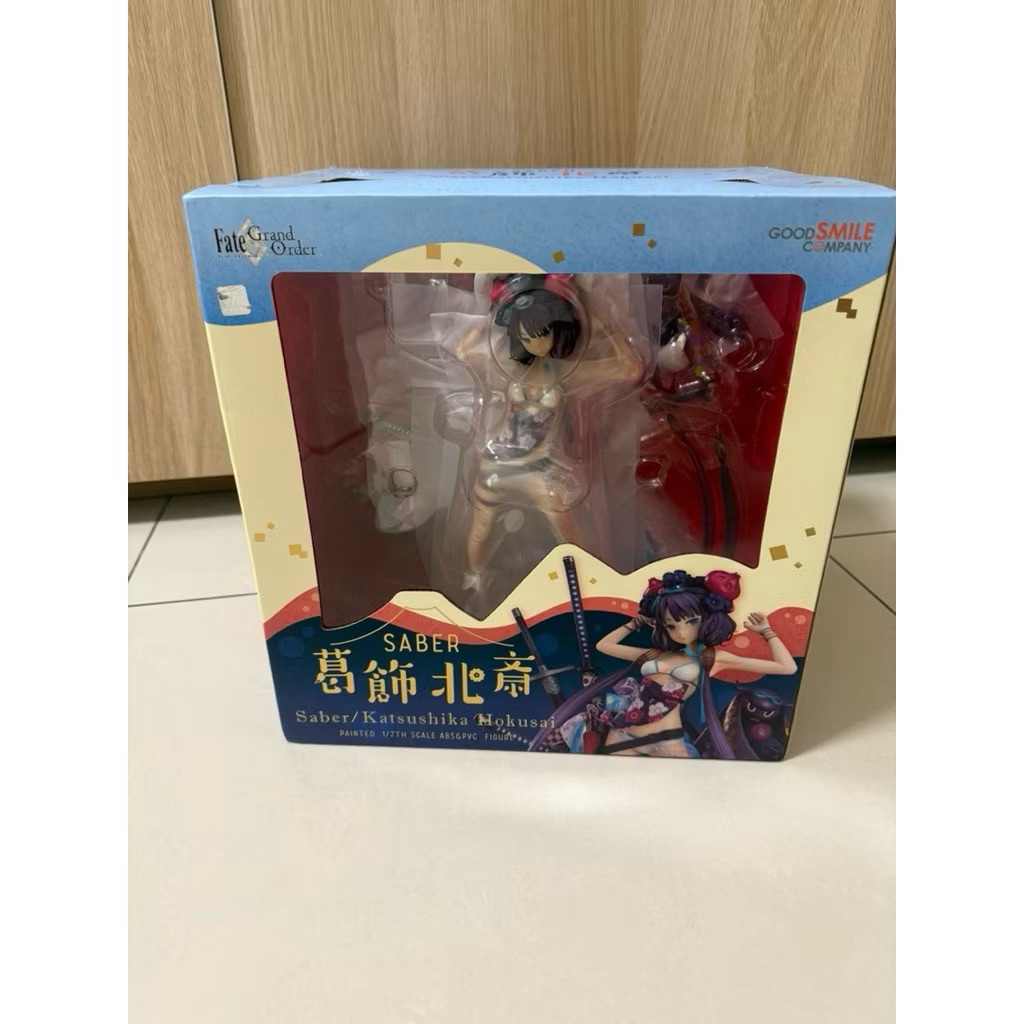 北齋 葛飾北齋 泳裝PVC 公仔