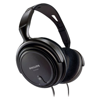 PHILIPS 強勁40mm單體HI-FI立體聲耳罩式有線音效耳機-SHP2100
